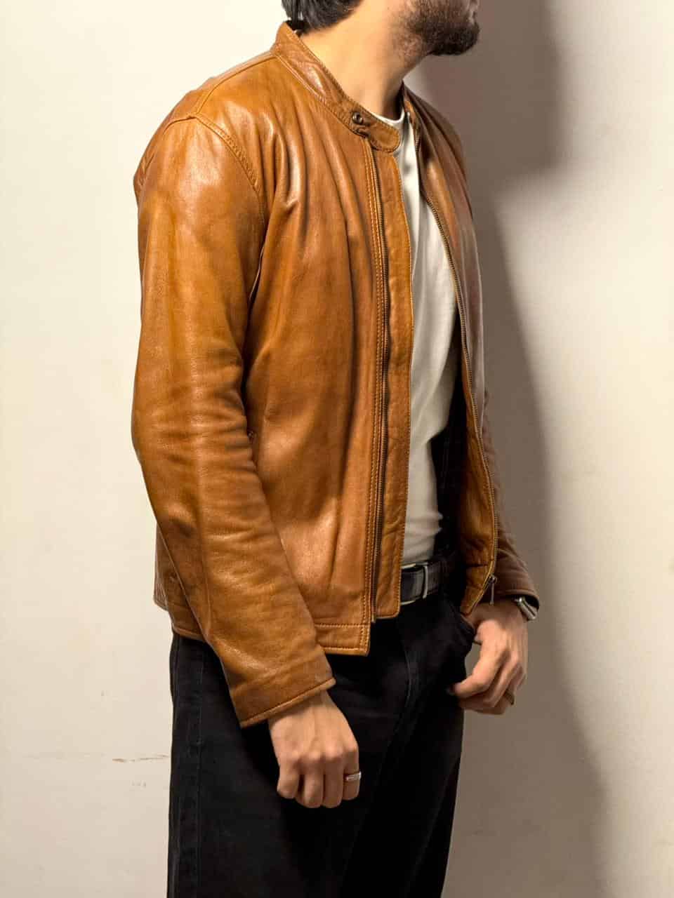 Bronze Valor leather jacket