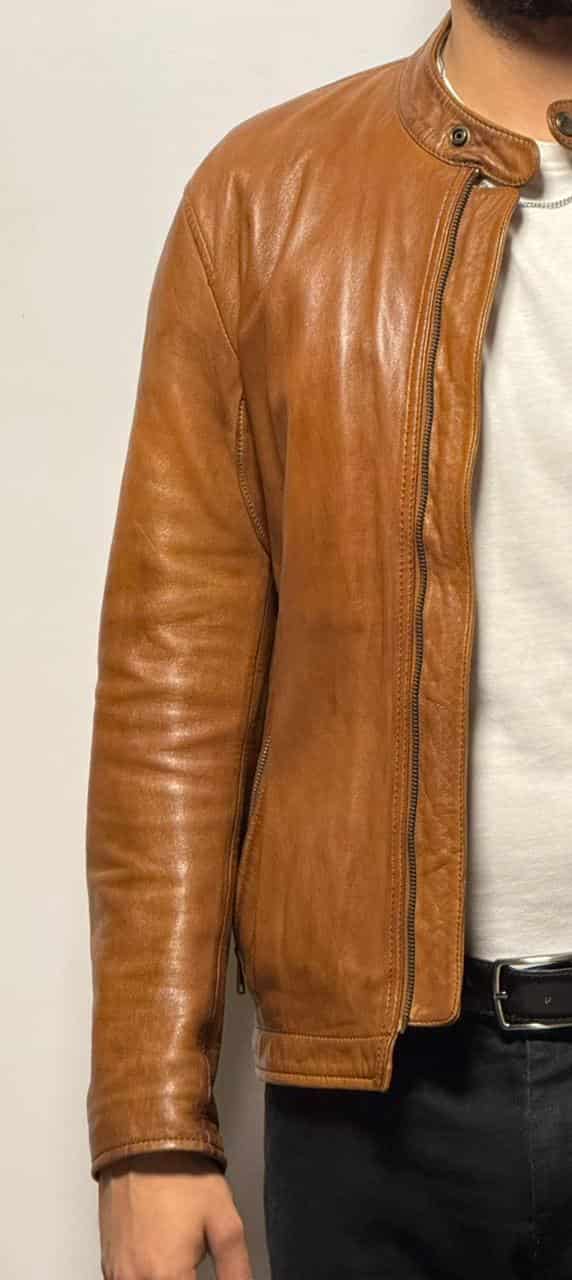 Bronze Valor leather jacket